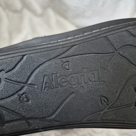 Alegria PG Lite Convertible 1 Strap Mule Comfort Metallic Peacock Blue Size 39 - Picture 11 of 11